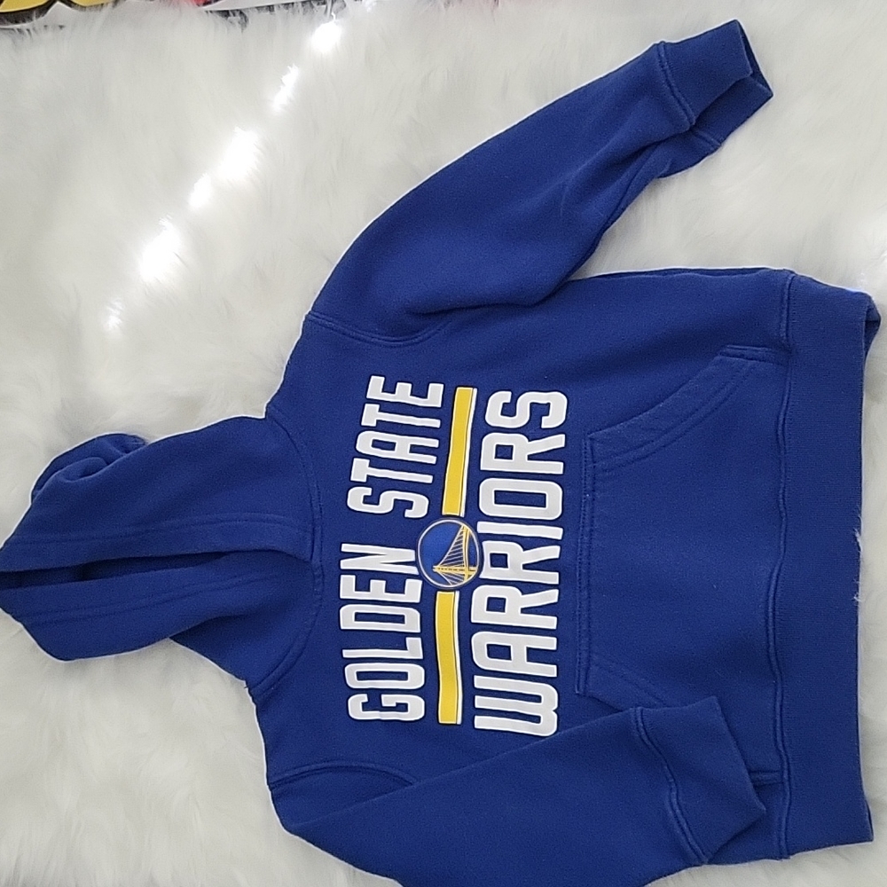 Childs Warriors pullover hoodie 4-5 / XXS